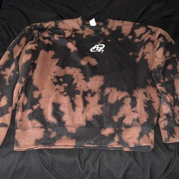 PRELOVED PRETTY LITTLE THING TIE DYE SWEATER SIZE L - Picture 2 of 2